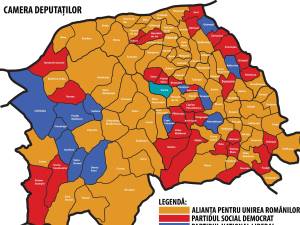 Cum au votat sucevenii în fiecare localitate din județ pentru Camera Deputaților