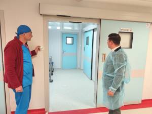 Bloc operator modernizat și uși automate conectate la sistemul de detectare a incendiilor, la Spitalul Clinic de Urgență Suceava