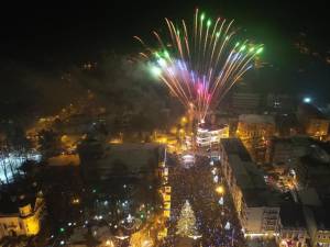 Iluminatul festiv de sărbători din municipiul Câmpulung Moldovenesc