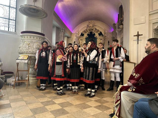 Grupul vocal-tradițional „Ai lui Ștefan, noi oșteni”  a concertat în Germania