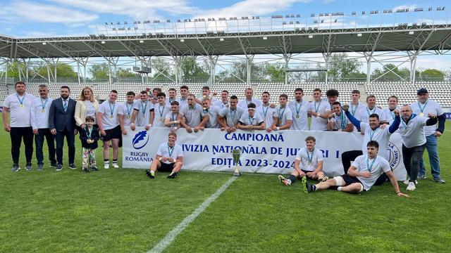 Suceava este campioană la juniori I la rugby și ultima din țară la seniori