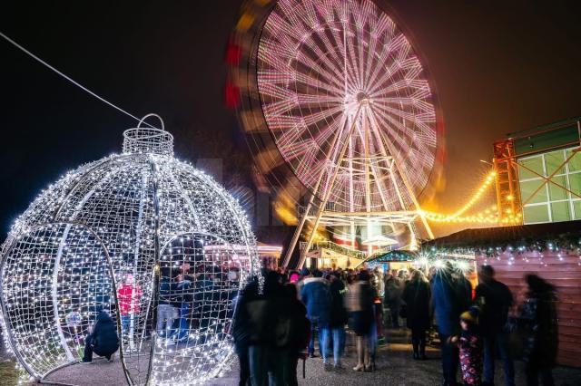 Moș Crăciun va primi scrisori de la copii în târgul de iarnă din parcul Ariniș din Gura Humorului