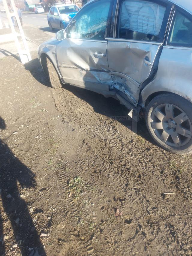 Mașinile implicate în accidentul de la Liteni-Moara