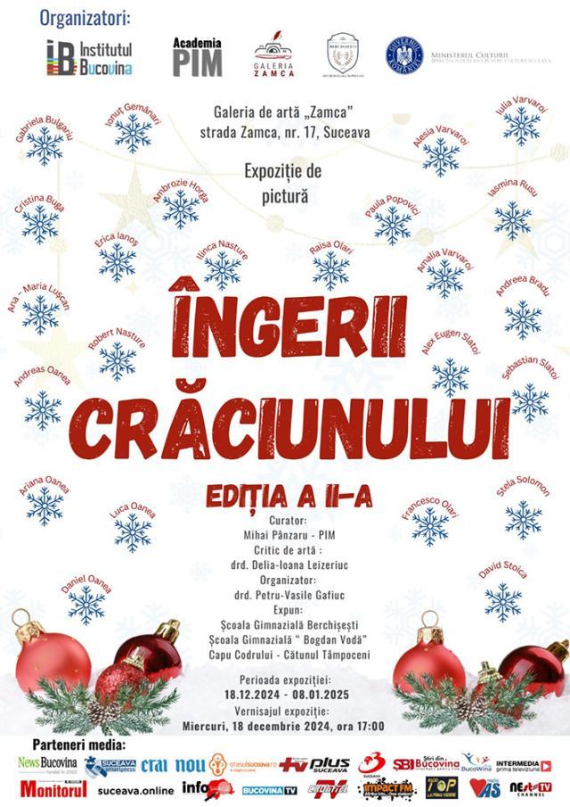 „Îngerii Crăciunului”, ediția a II-a, la Galeria de artă Zamca