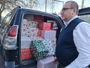 Ciprian Dumitru Muscă, președintele Asociației Forestierilor din România, a devenit ajutor al lui Moș Crăciun pentru aproape 200 de copii