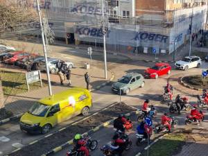 Invazie de Invazie de Moși Crăciun pe două roți pe străzile din Suceava și în Centru, pe esplanadă 1