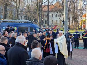 Depunere de coroane și jerbe de flori la 35 de ani de la Revoluția Română, la Suceava 3