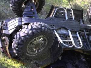 Accident în care a fost implicat un ATV (foto generic)