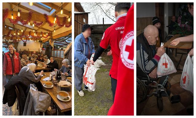 Crucea Roșie Suceava, alături de familiile nevoiașe din județ