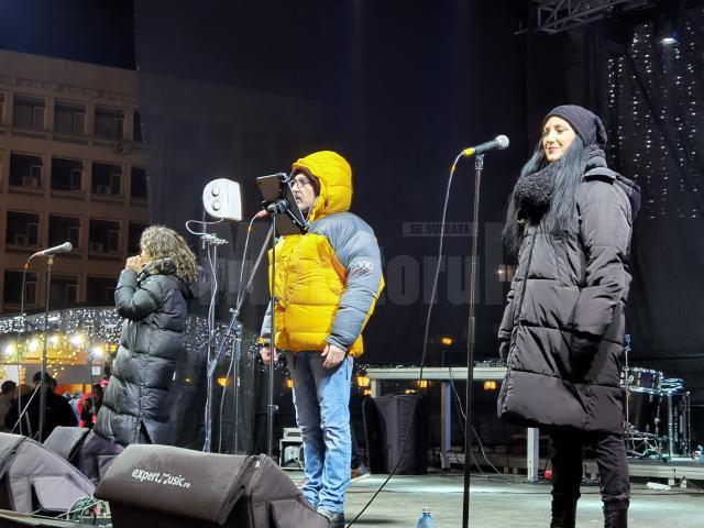 Trupa Taxi, un concert înghețat la Revelionul Sucevei