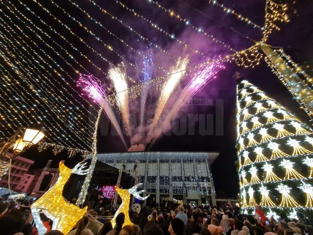 Focuri de artificii la Revelion 2025 3