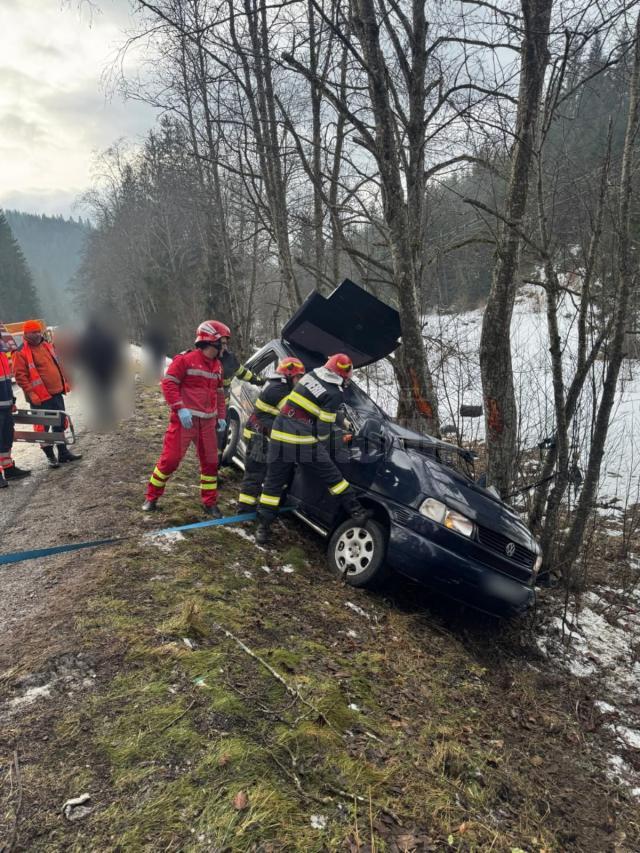 Accident grav la Ciumârna