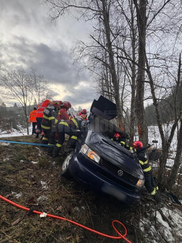 Accident grav la Ciumârna