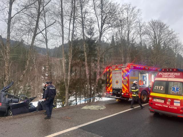 Accident grav la Ciumârna