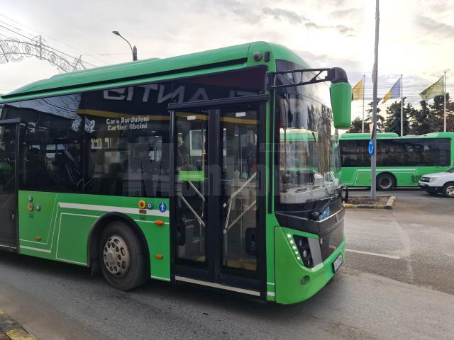 Autobuze TPL Suceava iarna