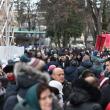 Sfânta Liturghie de Bobotează, în curtea Mănăstirii „Sfântul Ioan cel Nou” Suceava