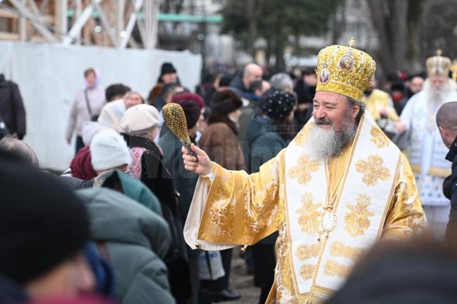 Sărbătoarea Botezul Domnului la Mănăstirea „Sf. Ioan cel Nou” Suceava