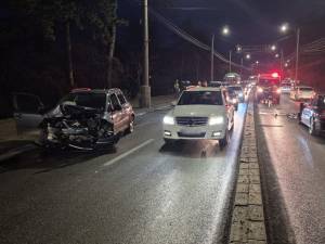 Numai în ultimele două zile, pe Calea Unirii, la coborârea dinspre Centru spre Burduje au fost două cazuri de derapaj ale unor vehicule aflate în trafic