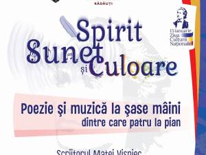 Acțiunea „Poezie și muzică la șase mâini... din care patru la pian”, la Casa de Cultură Rădăuți