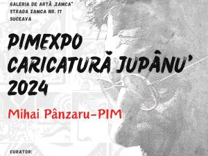 Expoziție de caricatură - retrospectivă Jupânu 2024, realizată de maestrul Mihai Pânzaru-PIM, la Galeria Zamca