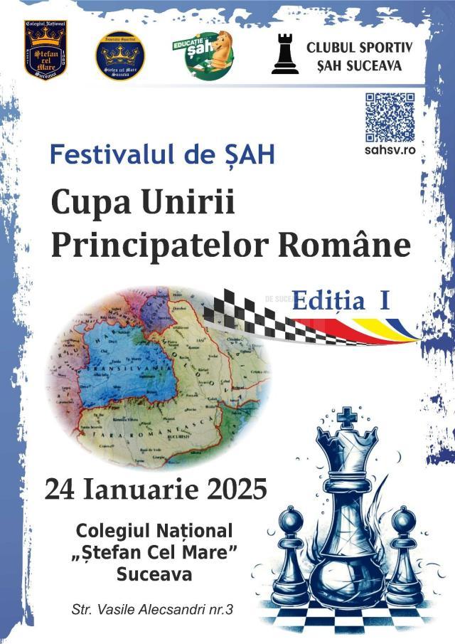 Festivalul de șah „Cupa Unirii Principatelor”, la Colegiul Național „Ștefan cel Mare” Suceava