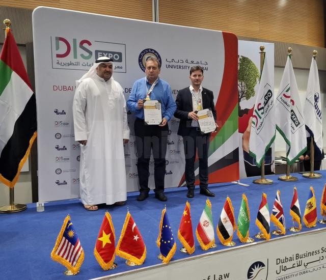 Cercetători suceveni premiați cu aur la salonul de inventică din Dubai