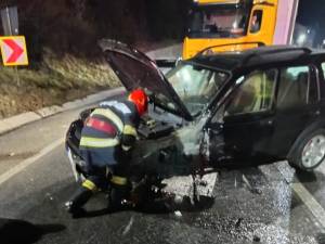 Doi adulți și un minor, duși la spital după un accident produs la Vama