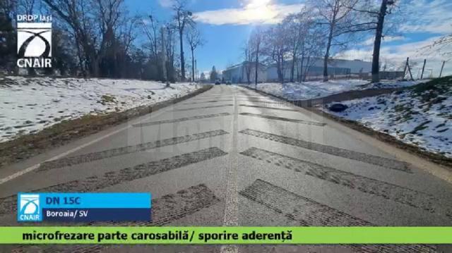 Asfalt în spic Boroaia