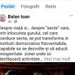 Cine-i „Guru” la care se referă deputatul PNL Ioan Balan, într-o postare surprinzătoare ...