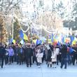 Miting de protest AUR în centru Sucevei