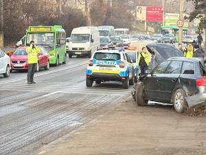 Nou accident în zona Grup Școlar