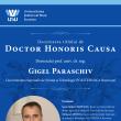 Titlul de Doctor Honoris Causa va fi decernat de USV profesorului universitar dr. ing. ...