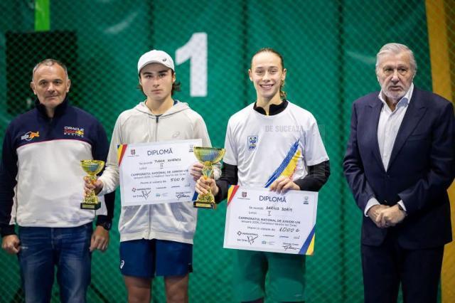 Tudor Ştefan Ionescu şi Lucas Milos cu Ilie Năstase