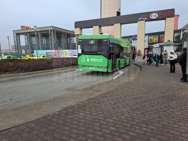 Din 25 ianuarie, autobuzele TPL nu mai intră pe la Iulius Mall Suceava