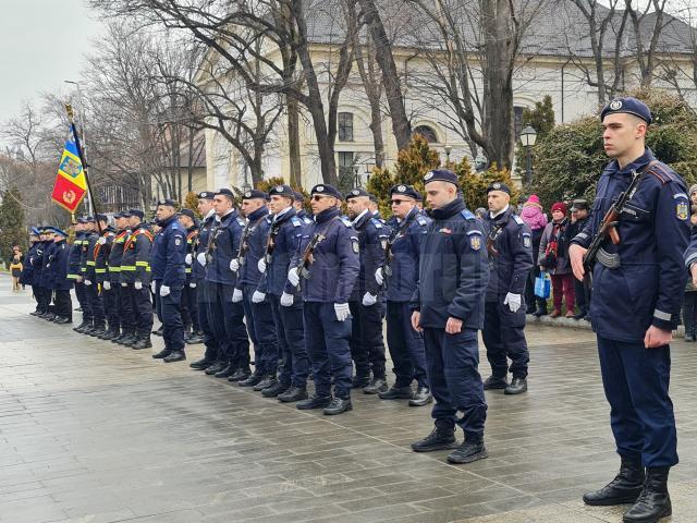 Ziua Unirii Principatelor, 24 ianuarie, sărbătorită la Suceava cu ceremonii militare, religioase, depuneri de coroane și Hora Unirii