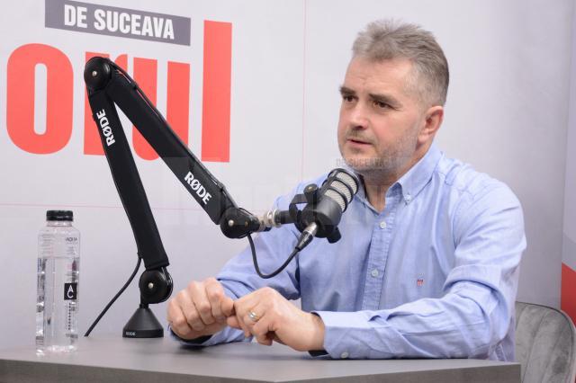 Dr. Valeriu Gavrilovici, șeful Secției de chirurgie generală din cadrul Spitalului Clinic Județean de Urgență Suceava