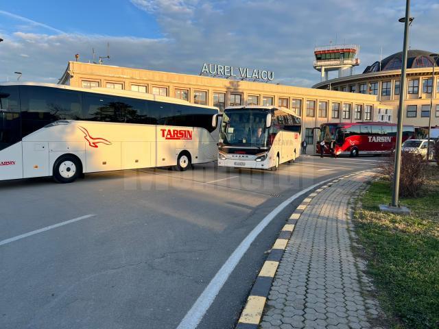 Firma rădăuțeană Tarsin asigură transportul echipei și al celor din staff-ul lui Manchester United