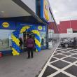 Noul LIDL, situat în imediata apropiere a clădirii Primagra (fostul Galleria Mall) și a complexului imobiliar Mandachi Twins