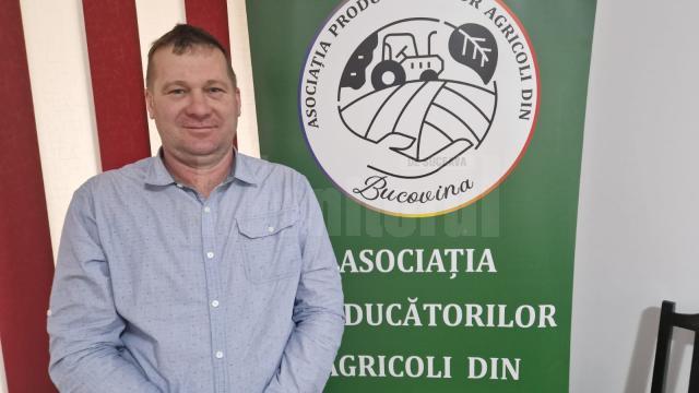 Vladislaw Petriceac, președintele Asociației Producătorilor Agricoli din Bucovina