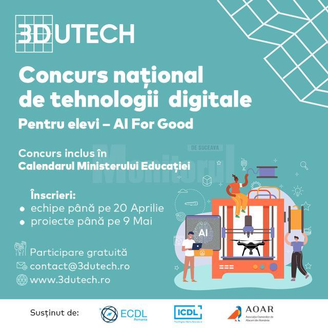 Concursul Național 3DUTECH 2025