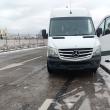 Microbuzul depistat ieri in timp ce făcea o cursa cu 7 ucraineni, fără licența de transport