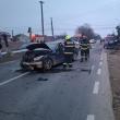 Trei persoane, rănite într-un accident produs la Cornu Luncii