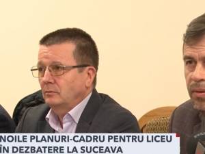 IȘJ a inițiat o discuție despre planurile-cadru de la liceu. FOTO Antena 3 Suceava