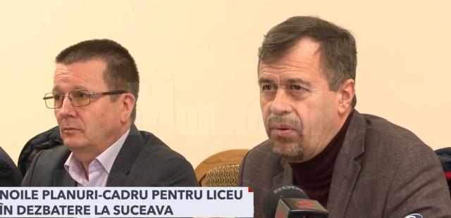 IȘJ a inițiat o discuție despre planurile-cadru de la liceu. FOTO Antena 3 Suceava