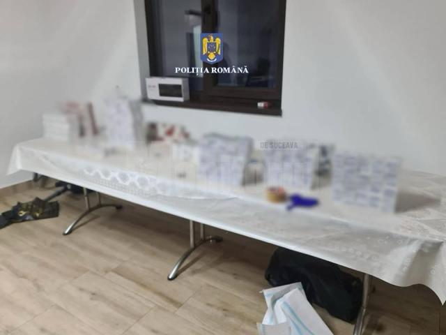 Țigări și alcool de contrabandă, ridicate după 12 percheziții, inclusiv în Bazarul Suceava