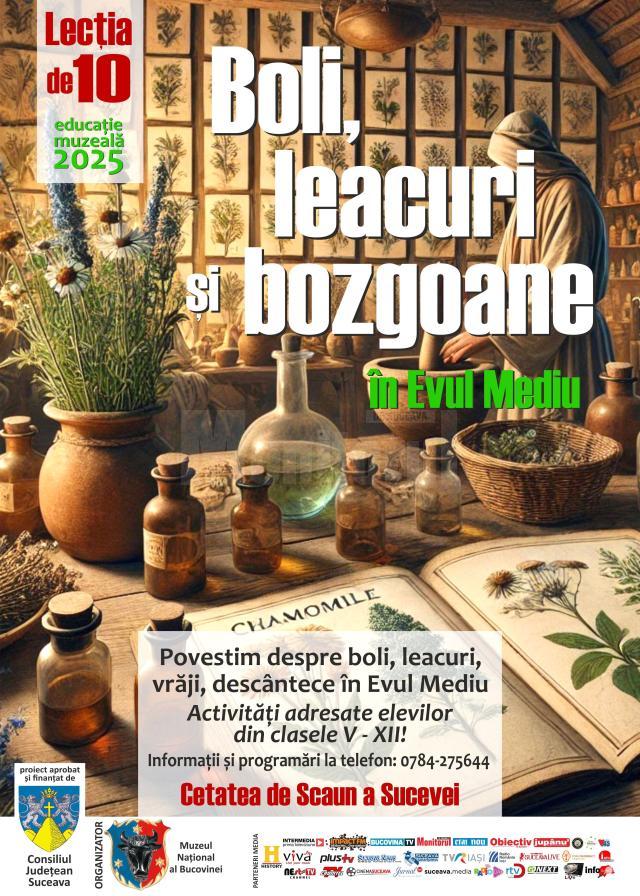 Proiecte de educație muzeală, la Casa Custodelui și la Cetatea de Scaun