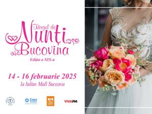 Targul de Nunti Bucovina, în perioada 14 -16 februarie, la Iulius Mall Suceava