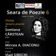 Dialog despre poezie cu poeta Svetlana Cârstean