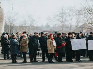 Acțiuni de susținere a părintelui Sorin Huluță de la Soroca