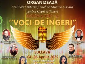 Au început înscrierile pentru Festivalul de Muzică Ușoară pentru Copii și Tineri „Voci de Îngeri”